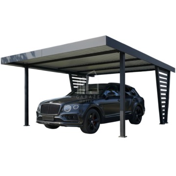 Carport V PREMIUM 5x5m - Wypełnienie panelami... - Garaże i wiaty - Czersk - zdjęcie 1