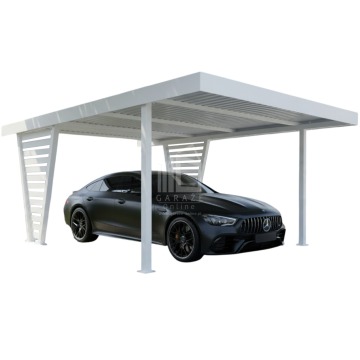Carport V PREMIUM 4x5m - Wypełnienie panelami... - Garaże i wiaty - Leszno - zdjęcie 1