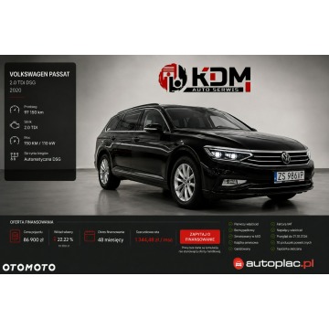 Volkswagen Passat B8 FL | 2.0 TDI 150 KM | DSG | 1 Właściciel | ASO |