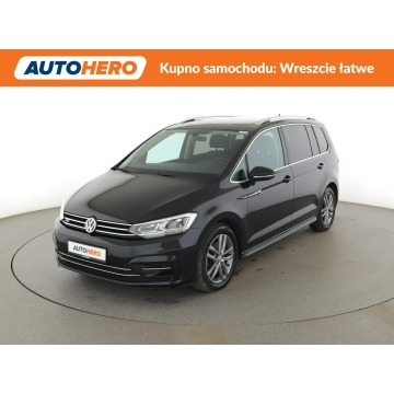 Volkswagen Touran - R-Line full LED navi panorama klima auto (3 strefy) czujniki parkowani