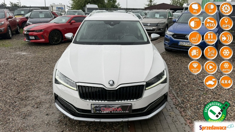 Skoda Superb 2020,  2.0 diesel, automat - Na sprzedaż za 79 997 zł - Gdańsk