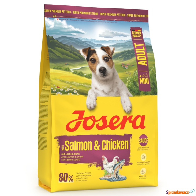 Josera Mini Adult, łosoś i kurczak - 3 kg - Karmy dla psów - Żukowo