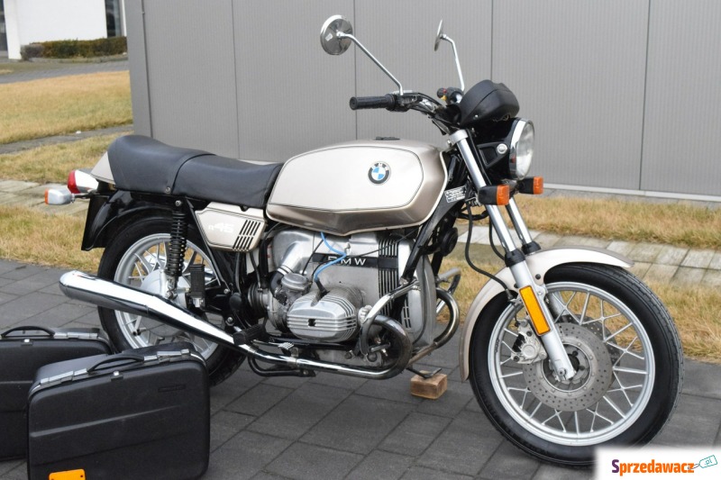 BMW R - 1980r. piękny oldtimer, silnik bosko... - Motocykle szosowo -... - Śrem