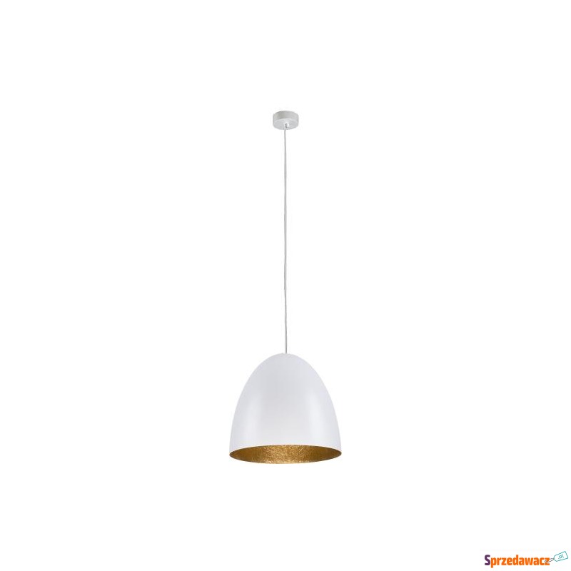 LAMPA WISZĄCA EGG M BIAŁO-ZŁOTY...