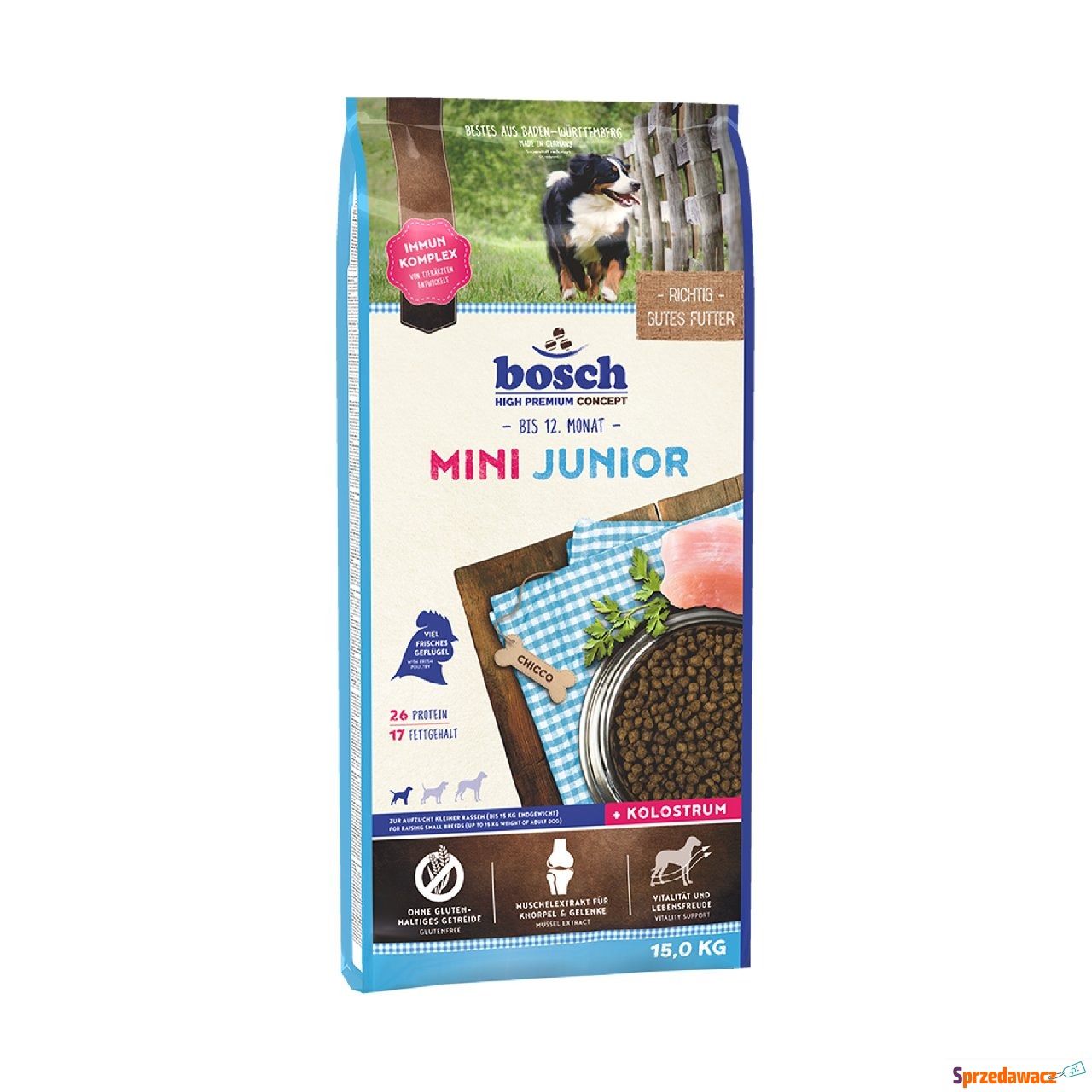 bosch Junior Mini, drób - 15 kg