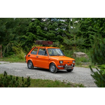 Fiat 126 - p 650e / Salon Polska / Bezwypadkowy / 1 właściciel / Niski przebieg