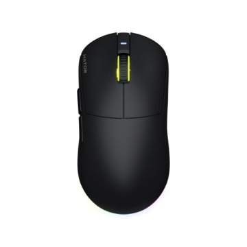 HATOR Quasar 3 Ultra 8K Wireless myszka Gaming Oburęczny RF Wireless + Bluetooth + USB Type-A Optycz