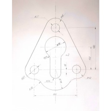 Wykonam ręcznie rysunki techniczne (2D, 3D). - Usługi graficzne, Internet - Kraków - zdjęcie 2