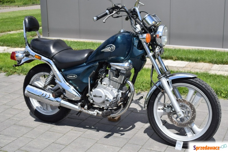 Daelim VS - w oryginalnym stanie, 1 ręka, dok.... - Motocykle cruiser - Śrem