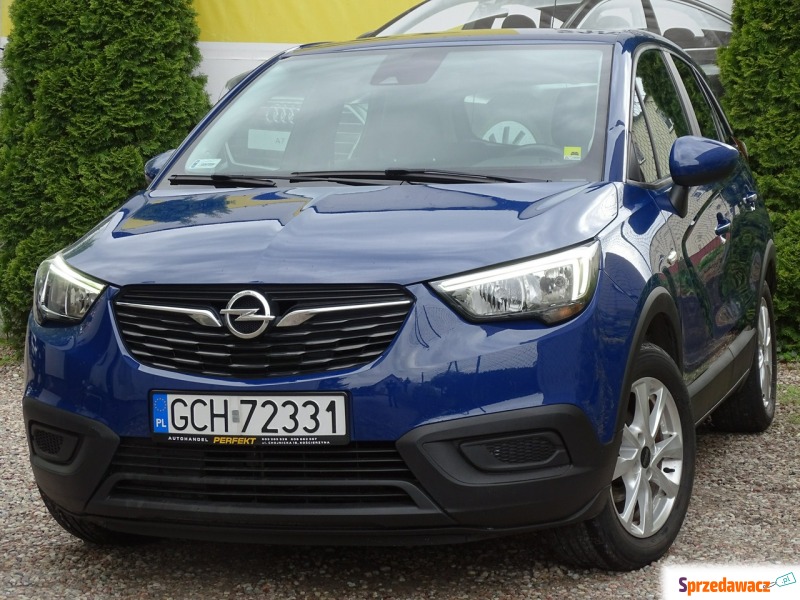 Opel Crossland X  SUV 2018,  1.2 benzyna - Na sprzedaż za 36 400 zł - Kościerzyna