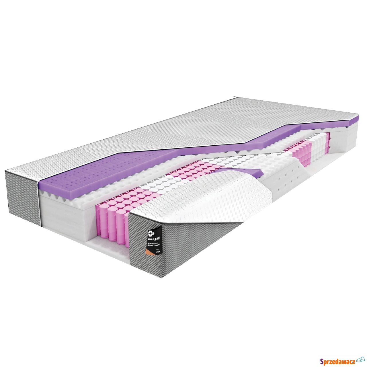 Materac .zip Curem 90x200x23 M...