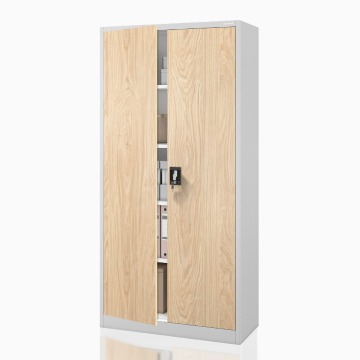 Szafa biurowa na dokumenty z 4 półkami szara/dąb sonoma, 900x1850x400 mm: JAN Eco Design