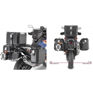 GIVI STELAŻ KUFRÓW BOCZNYCH OUTBACK EVO KTM 1290