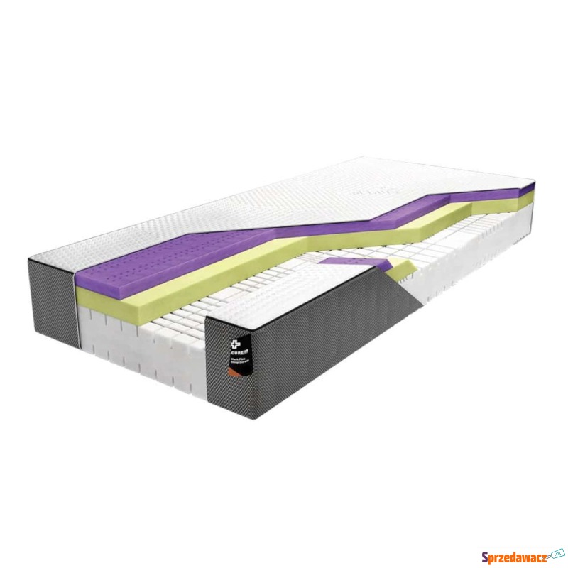 Materac .log Curem 200x200x23 piankowy H4 twardy - Materace - Suwałki