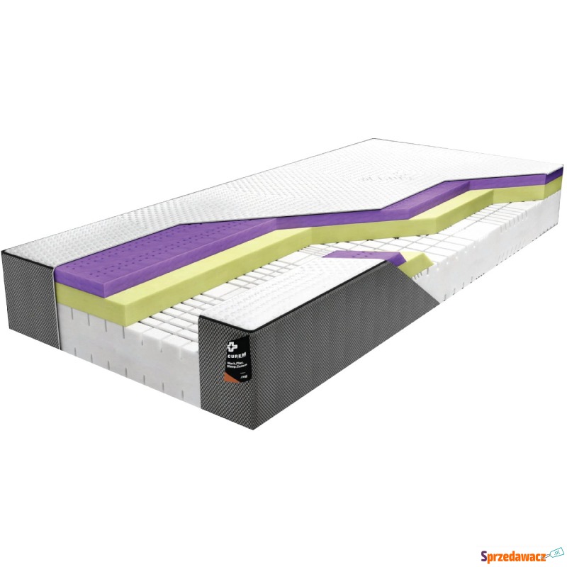 Materac .reg Curem 140x200x26 piankowy H4 twardy - Materace - Grudziądz