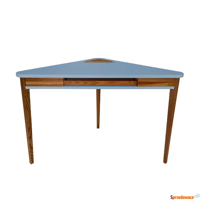 Biurko narożne ASHME 114x85cm Szuflada na kla... - Biurka - Legionowo