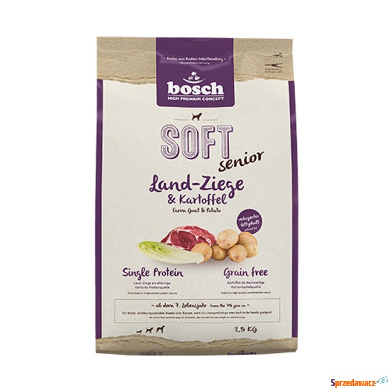 bosch HPC Soft Senior Kozina & ziemniak - 2,5... - Karmy dla psów - Nowy Sącz