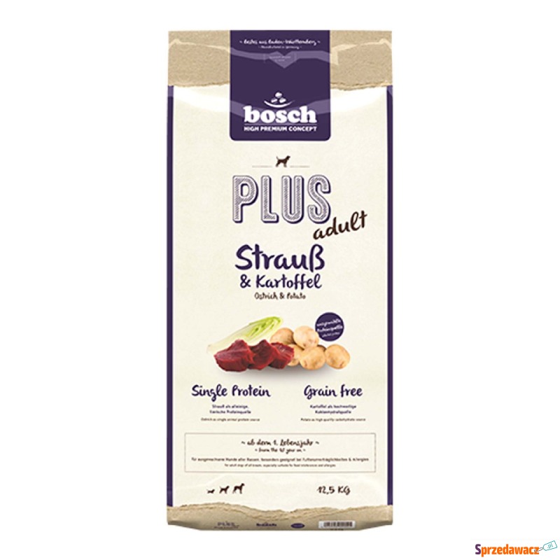 bosch HPC Plus Struś & ziemniaki - 2 x 12,5 kg - Karmy dla psów - Bielsko-Biała