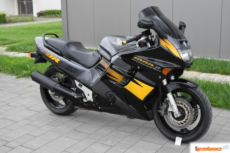 Honda CBR - oryginalny stan, dok. na km, z niemiec*** - Motocykle sportowe - Śrem