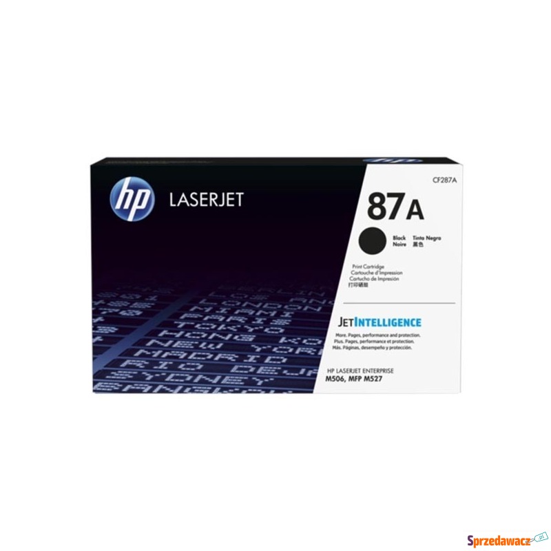 HP Oryginalny toner 87A CZARNY...