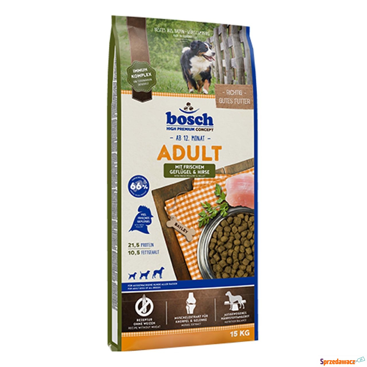 bosch Adult Poultry & Millet, drób...