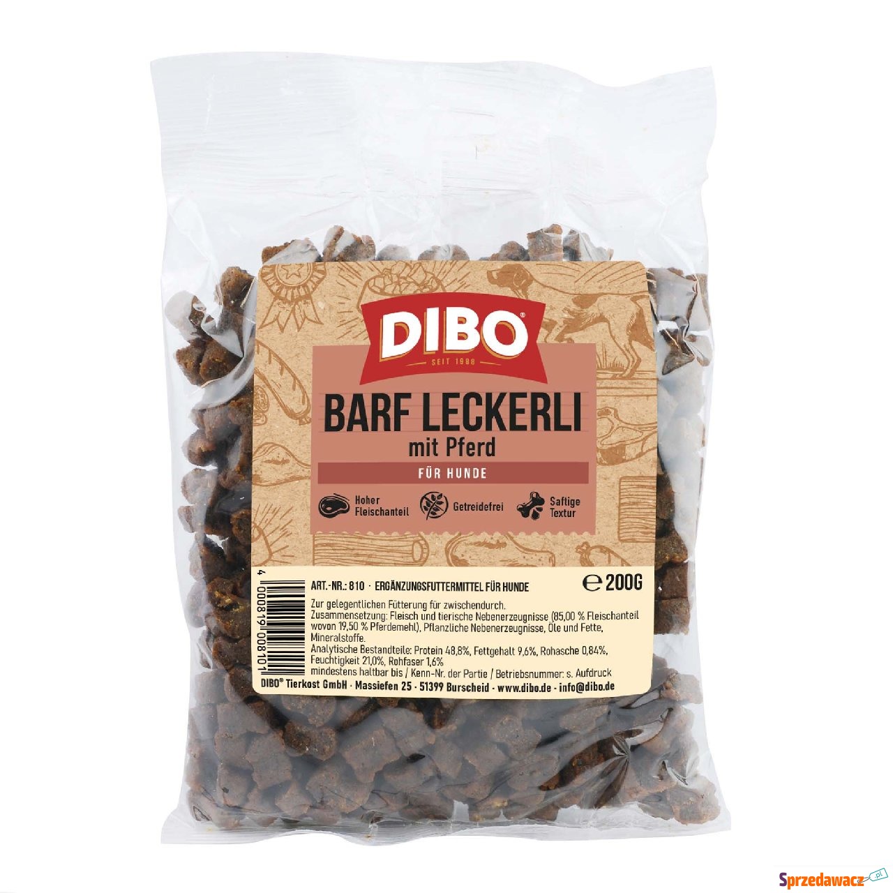 DIBO BARF, przysmaki z koniną -...