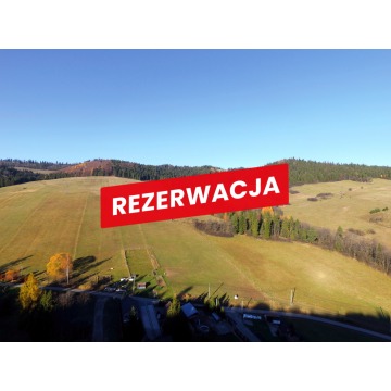 Działka rolno-budowlana w Łapszach Niżnych