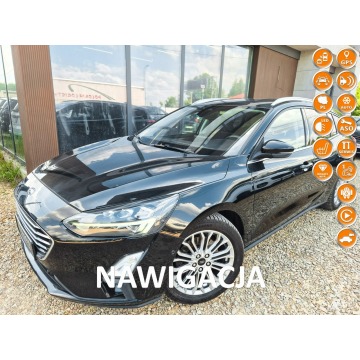 Ford Focus - Focus TITANIUM 2.0 Diesel 150km kamera FULL LED asist NAVI serwis 2020