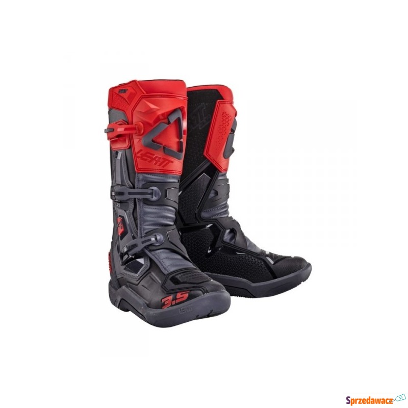 Buty offroadowe Leatt Moto 3.5 Red - Obuwie motocyklowe - Biała Podlaska