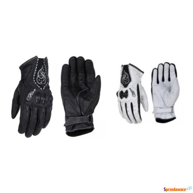 Rękawice FIVE Stars Women Gloves White / Black - Rękawice motocyklowe - Toruń