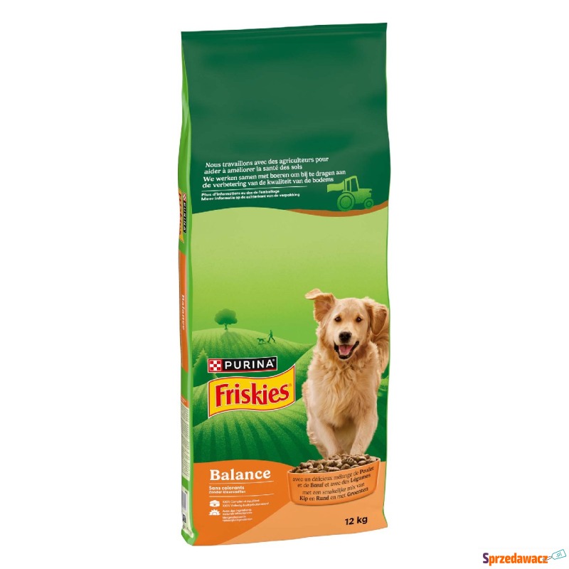 Purina FRISKIES Balance, kurczak i wołowina z... - Karmy dla psów - Wrocław