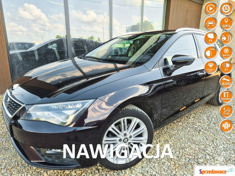 Seat Leon  Kombi 2017,  2.0 diesel, automat - Na sprzedaż za 43 499 zł - Tychy
