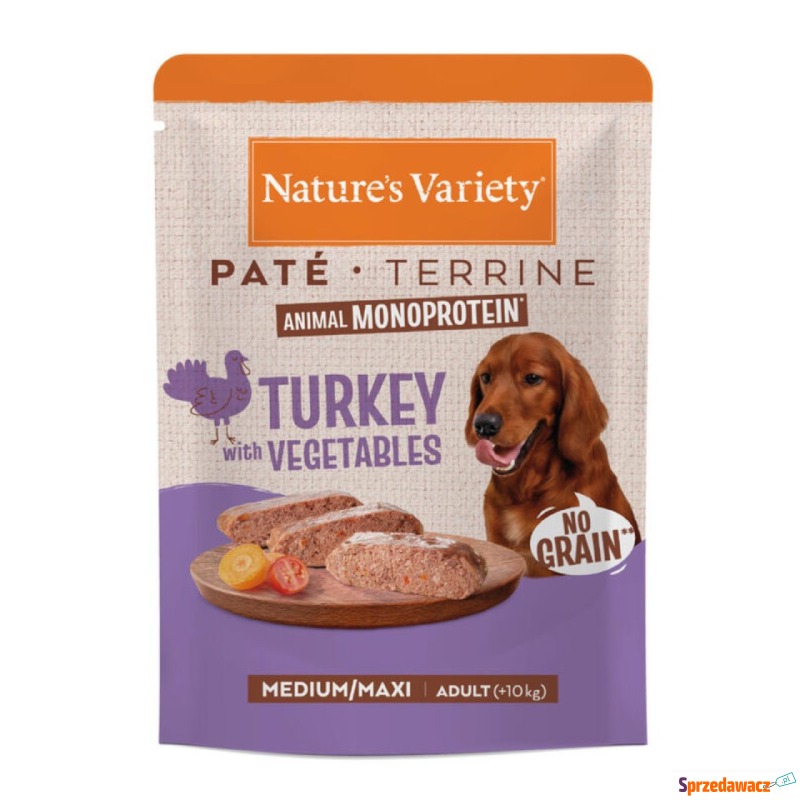 Nature's Variety Paté No Grain Adult Medium/Maxi,... - Karmy dla psów - Kielce