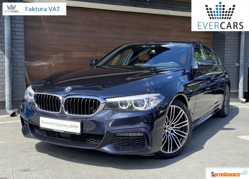 BMW Seria 5  Sedan/Limuzyna 2019,  3.0 diesel, automat - Na sprzedaż za 119 900 zł - Piaseczno