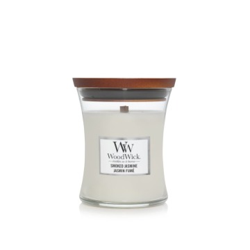 Świeca WoodWick Core SAGEWOOD & SEAGRASS elipsa drewniany knot