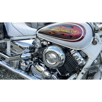 Yamaha Drag Star - 650 Zarejestrowany Ubezpieczony - Motocykle cruiser - Elbląg - zdjęcie 10