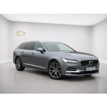 Volvo V90 - FV23%/D4 4x4/Harman/Hak/Webasto/Panorama/Kam360/ASO/bezwypadkowy