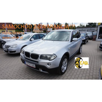 BMW X3 - zarejestrowany, ubezpieczony. Gwarancja. Polecam !!!