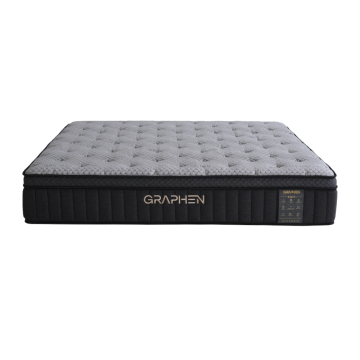 Materac Graphen Zikssen 180x200 sprężynowy, grafen, średnio twardy H3