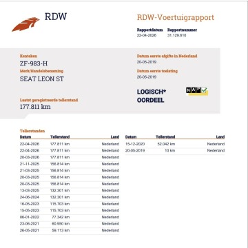 Seat Leon  Kombi 2019,  1.0 benzyna - Na sprzedaż za 41 000 zł - Wojkowice Kościelne - zdjęcie 10