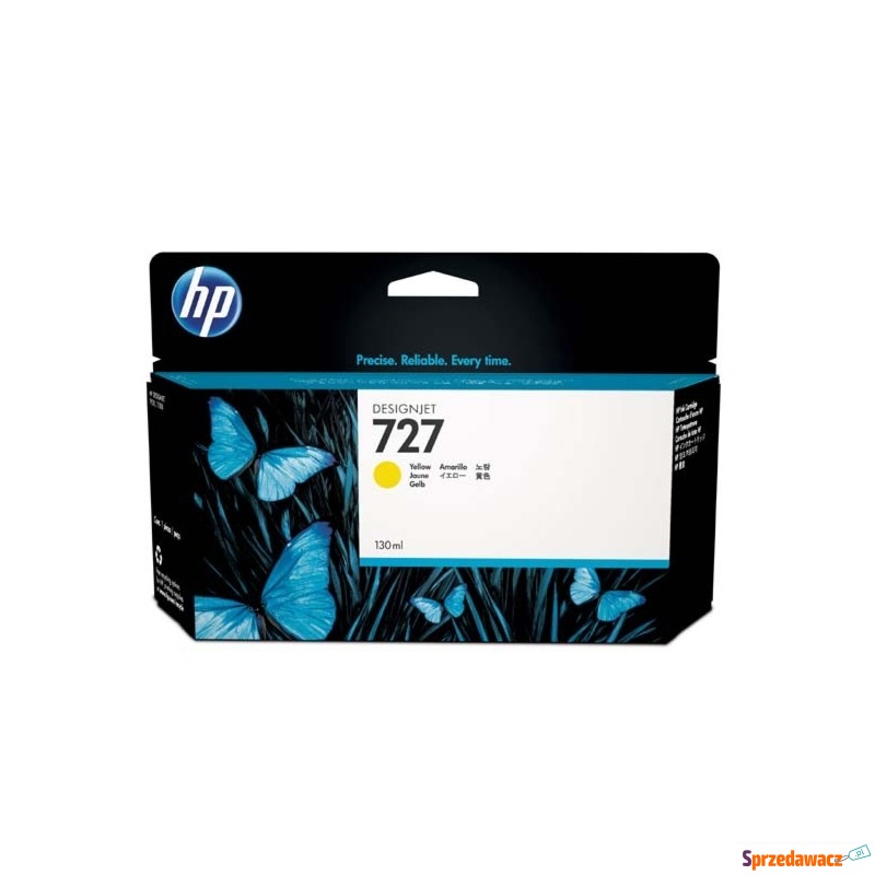 HP oryginalny ink B3P21A, No.727, yellow, 130ml,... - Tusze, tonery - Starachowice