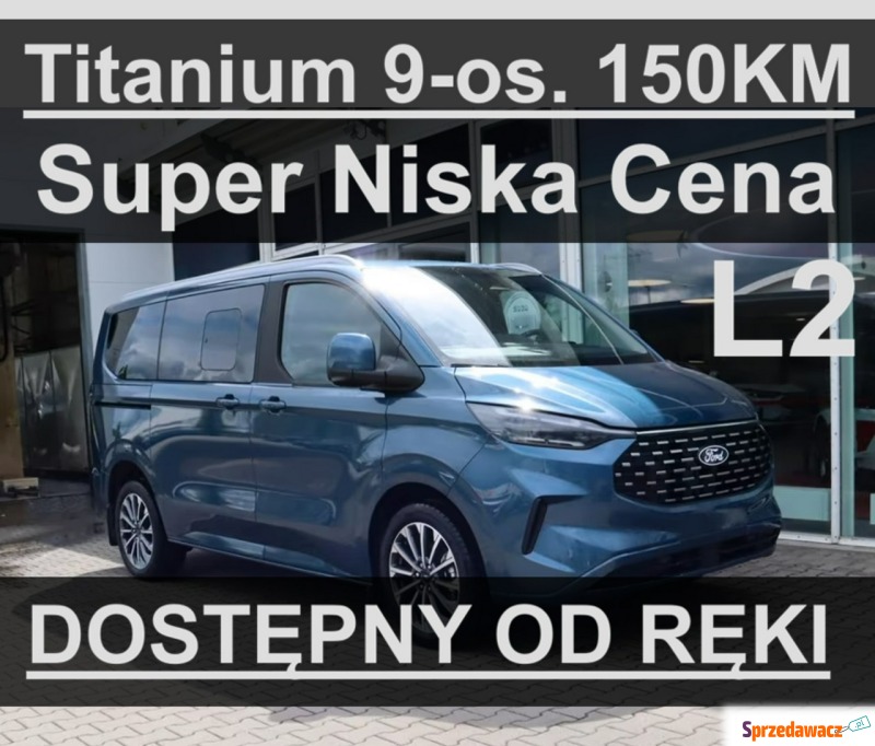 Ford Tourneo Custom  Minivan/Van 2026,  2.0 diesel - Na sprzedaż za 205 656 zł - Szczecinek
