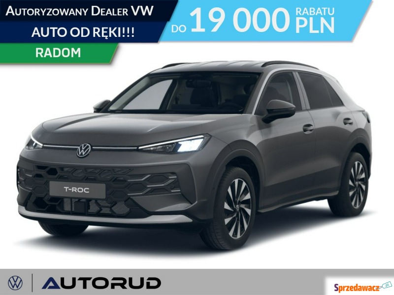 Volkswagen T-Roc  SUV 2026,  1.5 benzyna, automat - Na sprzedaż za 136 280 zł - Radom