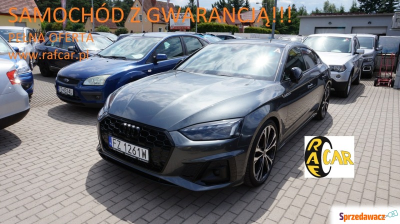 Audi A5  Hatchback 2020,  2.0 benzyna, automat - Na sprzedaż za 149 999 zł - Zielona Góra