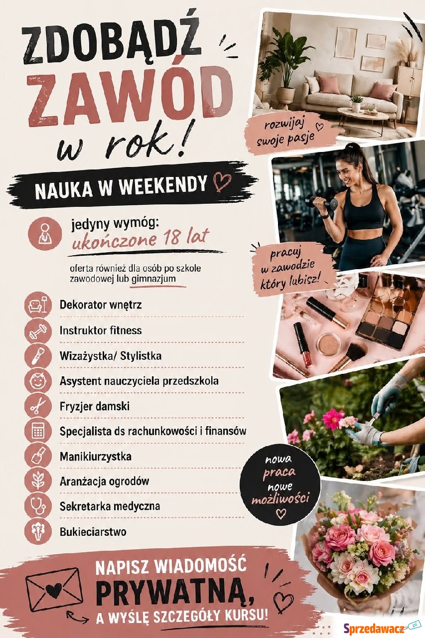 Zdobądź zawód w rok!