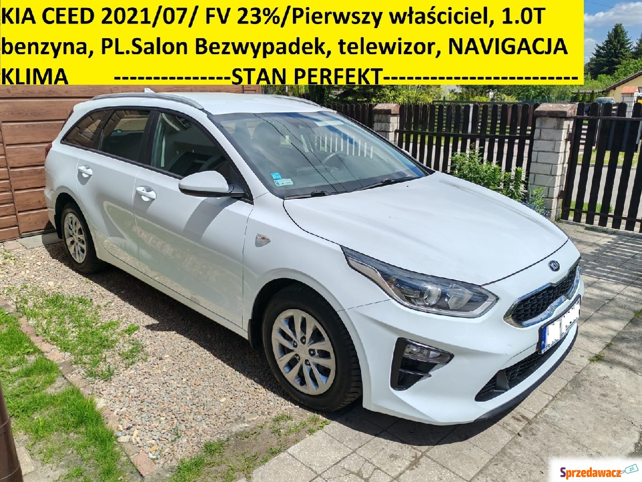Kia Ceed 2021 r 1,0 TGD Polski...