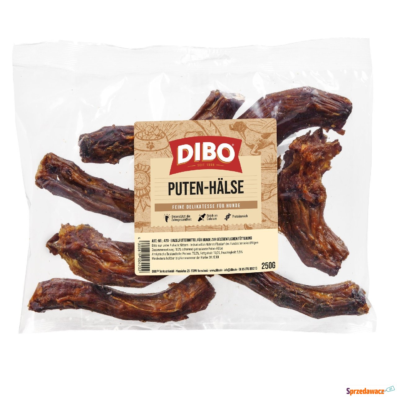 Dibo szyjki z indyka - 250 g