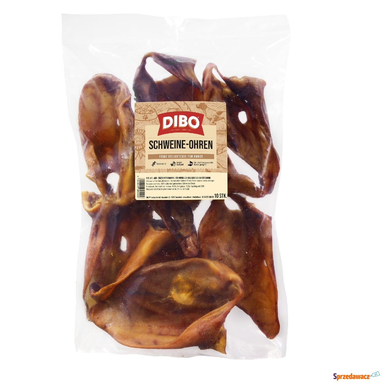 Dibo Premium suszone uszy wieprzowe...