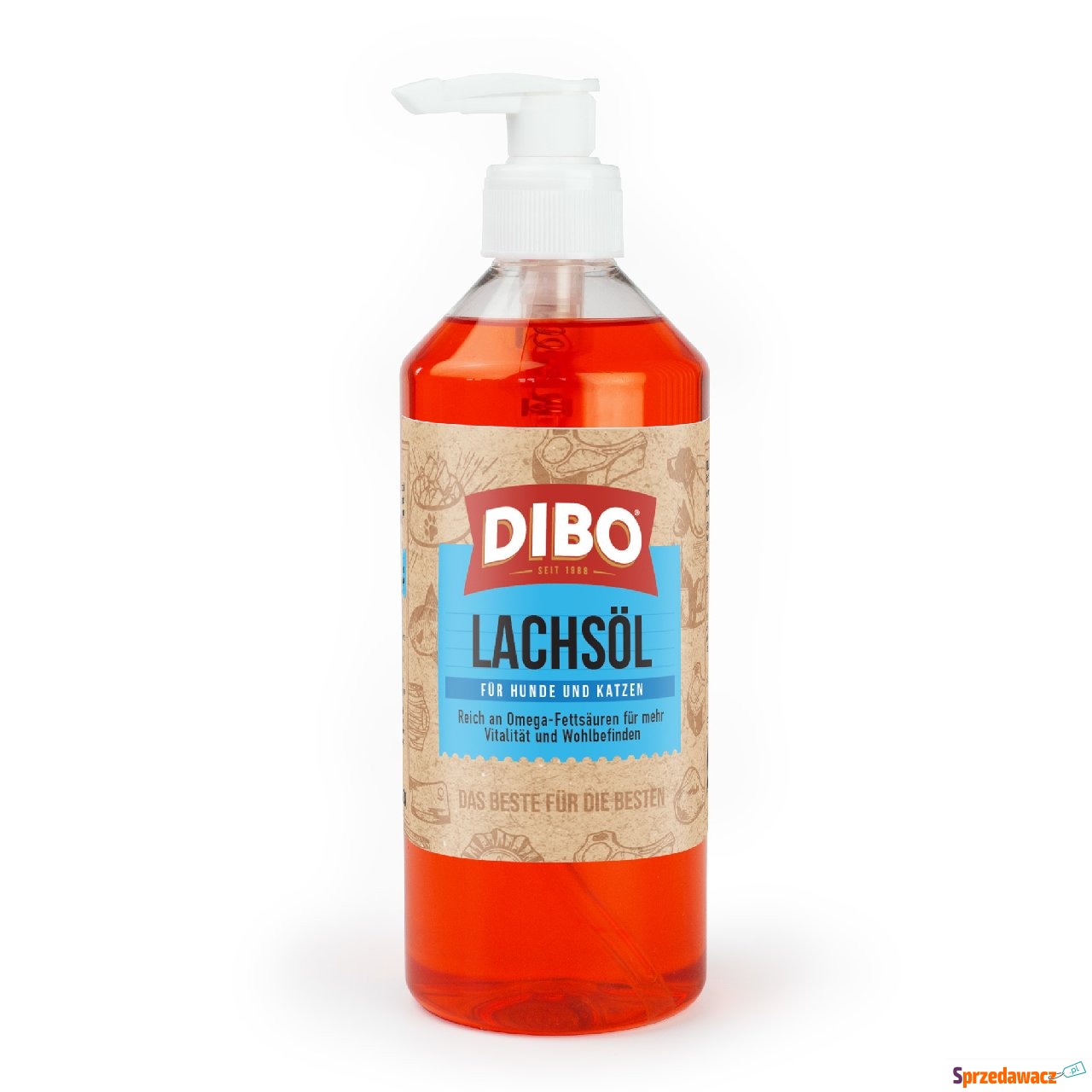 Dibo olej z łososia - 2 x 500 ml