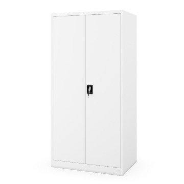 Szafa biurowa metalowa głęboka na dokumenty biała, 900x1850x600 mm: JAN D600